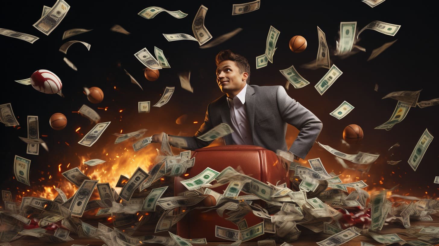 Live roulette table with professional croupier and betting layout